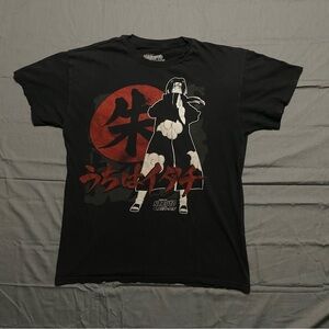 Naruto Shippuden Black Graphic Tee